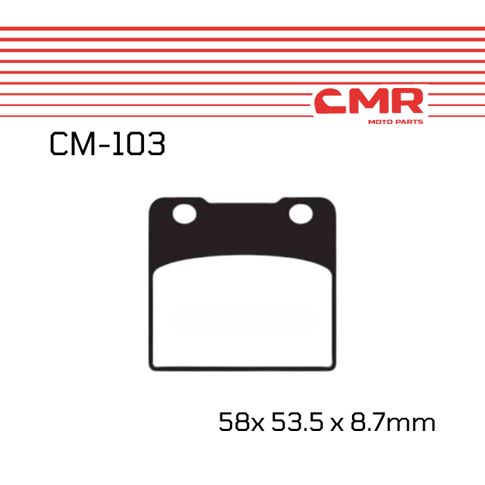 [CM-103] Balatas CMR (FA103)
