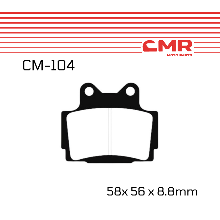 [CM-104] Balatas CMR (FA104)