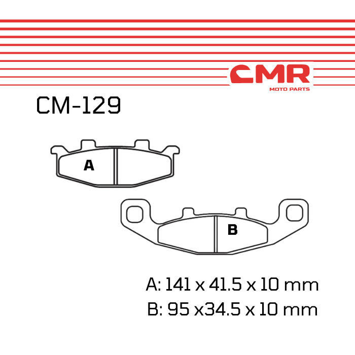 [CM-129] Balatas CMR (FA129)