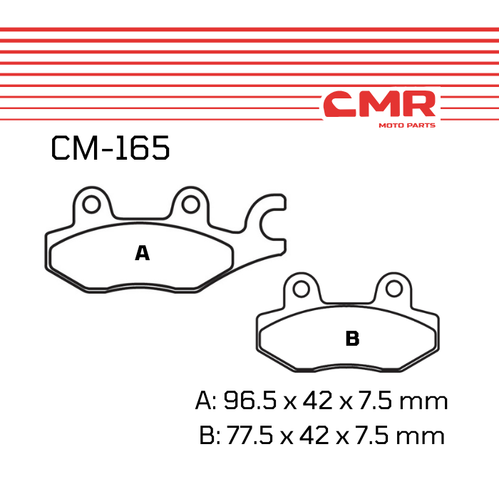 [CM-165] Balatas CMR (FA165)