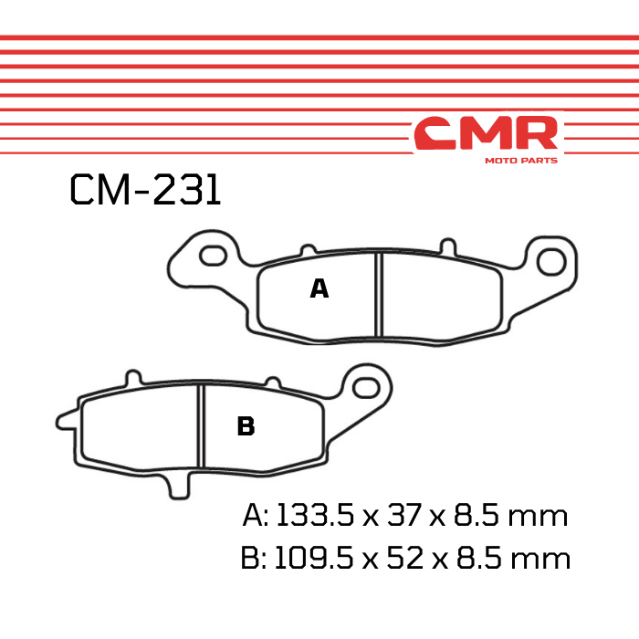 [CM-231] Balatas CMR (FA231)