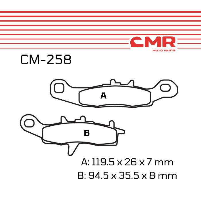 Balatas CMR (FA258)