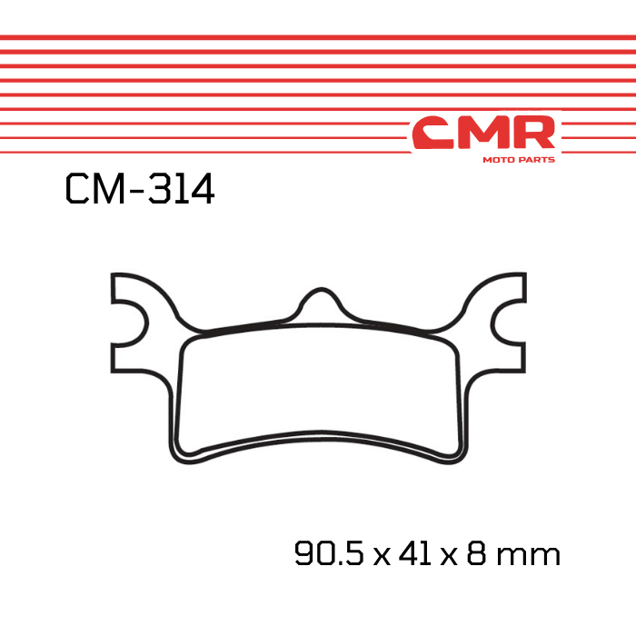 [CM-314] Balatas CMR (FA314)