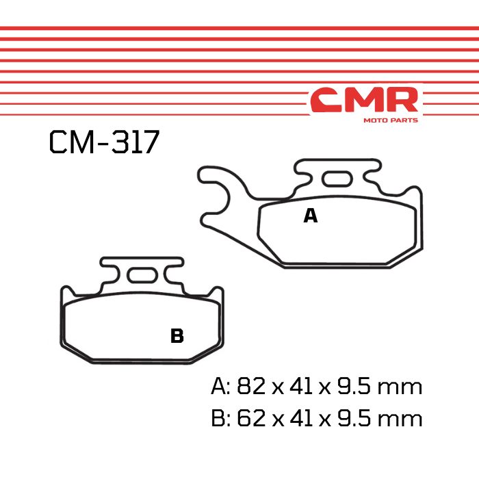 [CM-317] Balatas CMR (FA317)