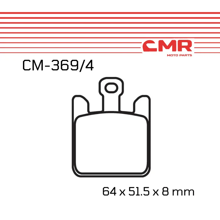 [CM-369/4] Balatas CMR (FA369/4)