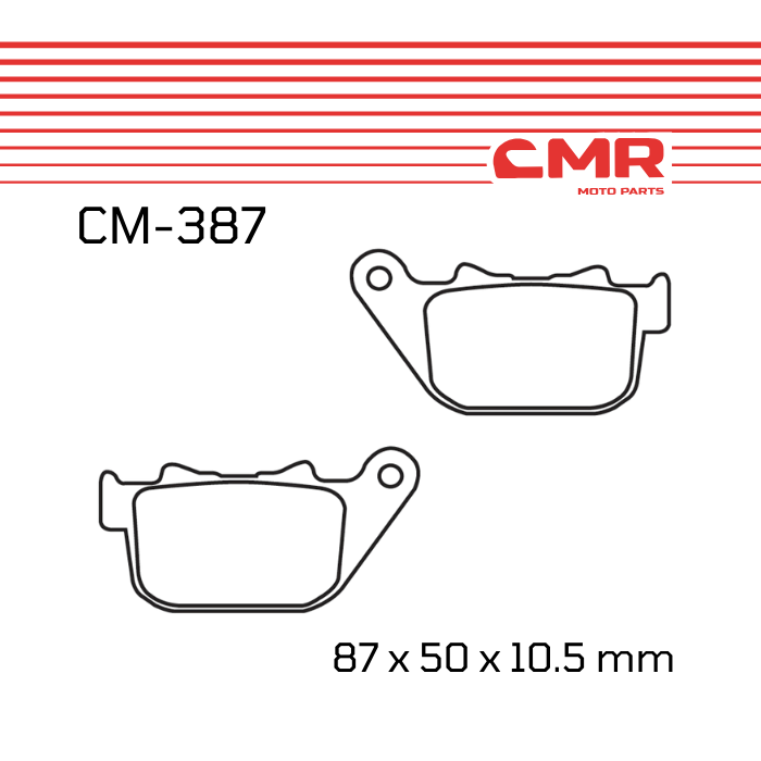 [CM-387] Balatas CMR (FA387)