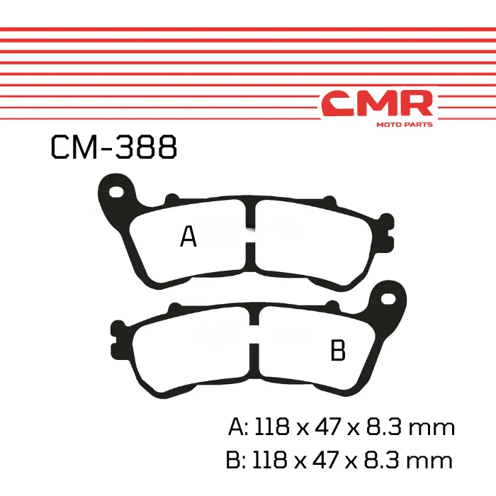 [CM-388] Balatas CMR (FA388)