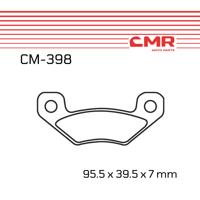 [CM-398] Balatas CMR (FA398)