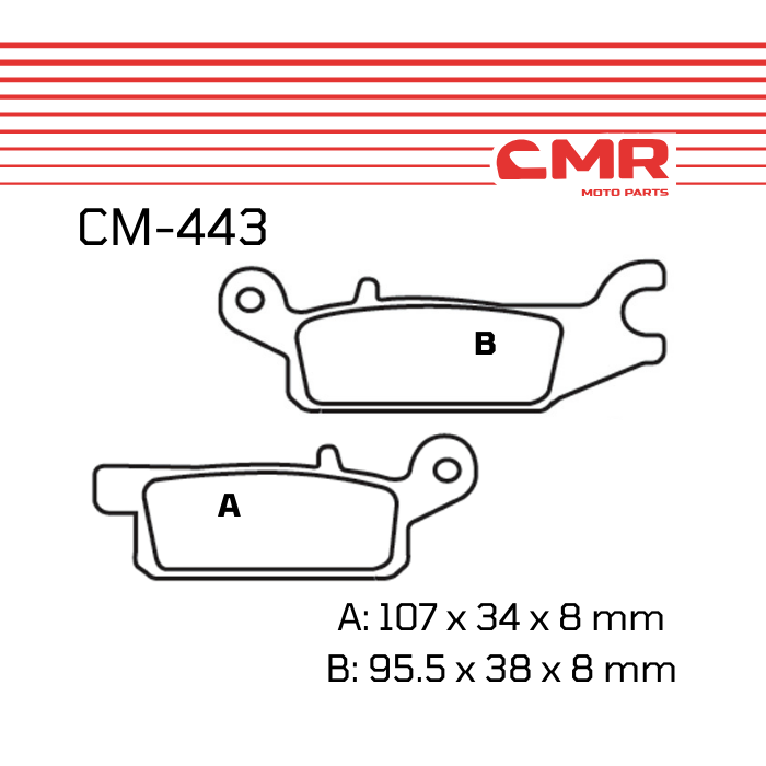 [CM-443] Balatas CMR (FA443)