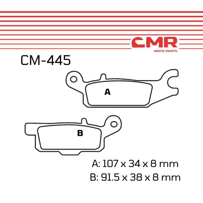 [CM-445] Balatas CMR (FA445)