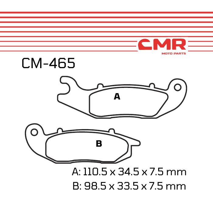 [CM-465] Balatas CMR (FA465)