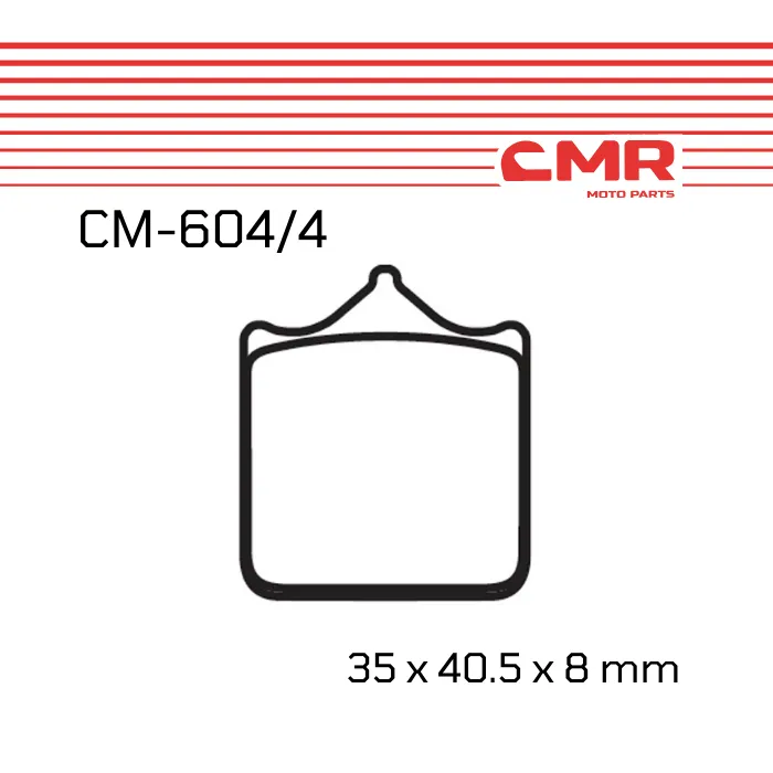 [CM-604/4] Balatas CMR (FA604/4)