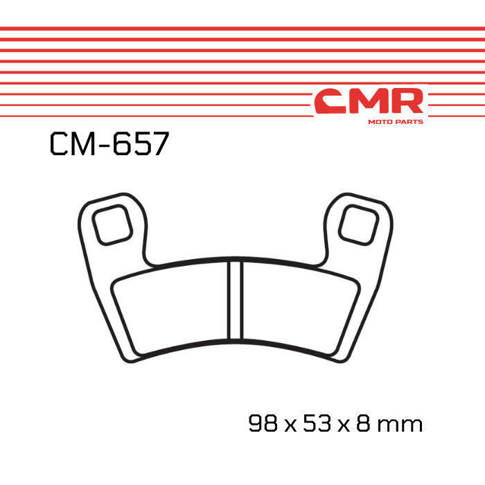 [CM-657] Balatas CMR (FA657)