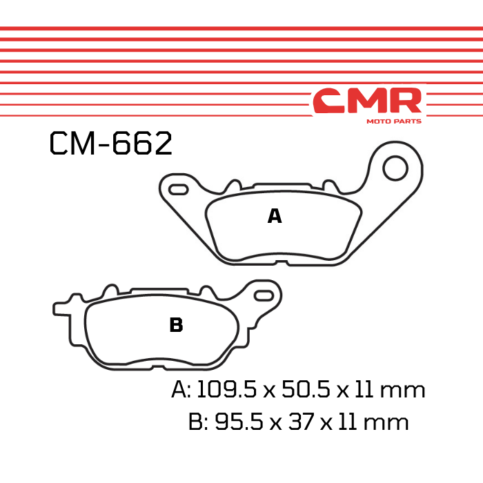 [CM-662] Balatas CMR (FA662)