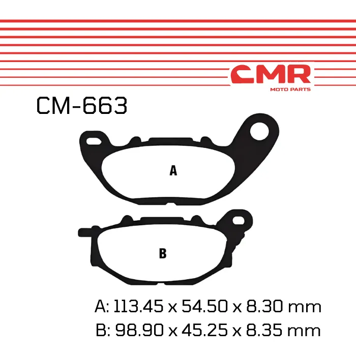 [CM-663] Balatas CMR (FA663)