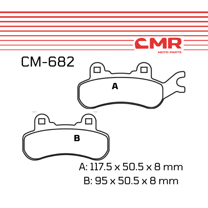 [CM-682] Balatas CMR (FA682)