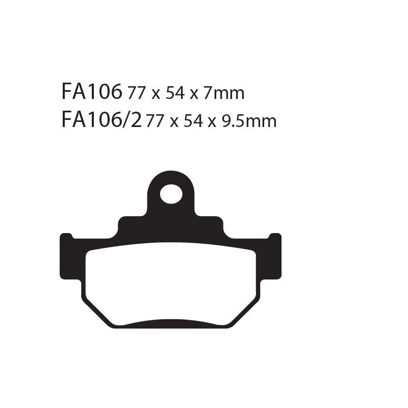 Balatas EBC FA106R