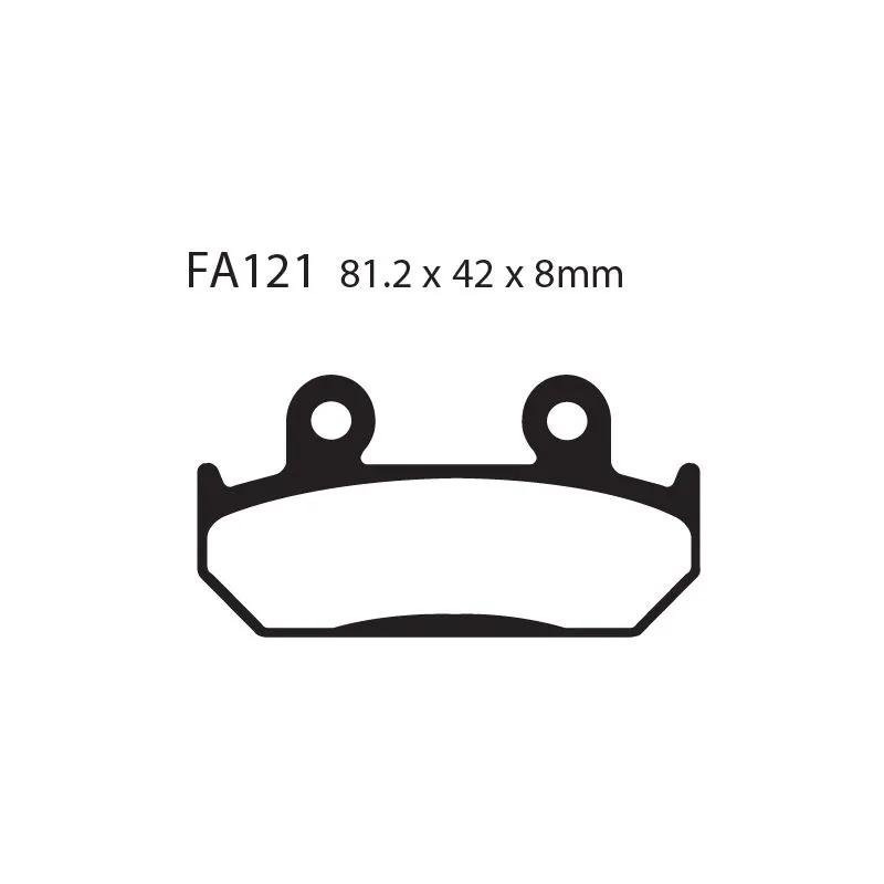 Balatas EBC FA121HH