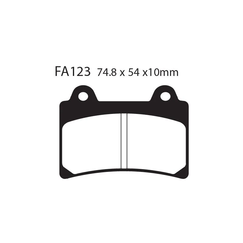 Balatas EBC FA123HH