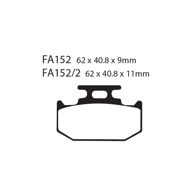 Balatas EBC FA152R