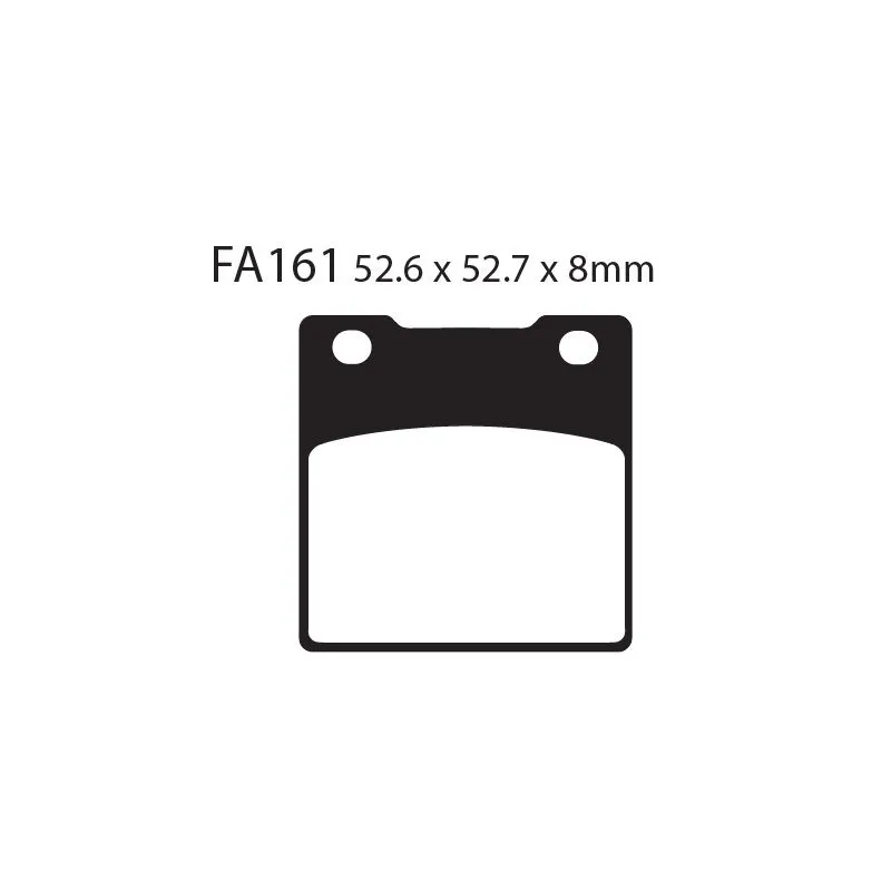 [261-FA161HH] Balatas EBC FA161HH