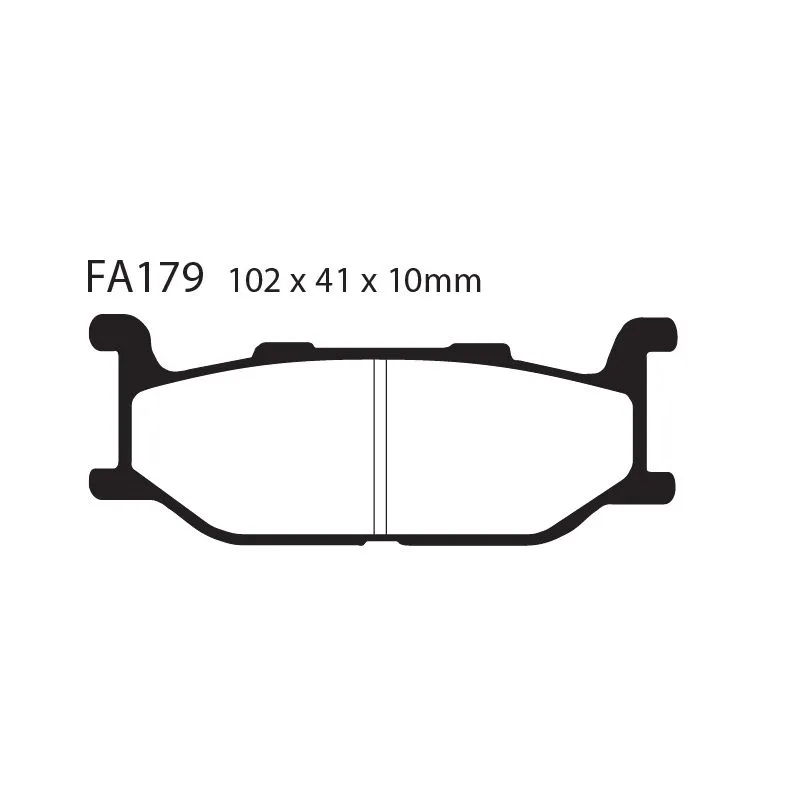 [261-FA179HH] Balatas EBC FA179HH