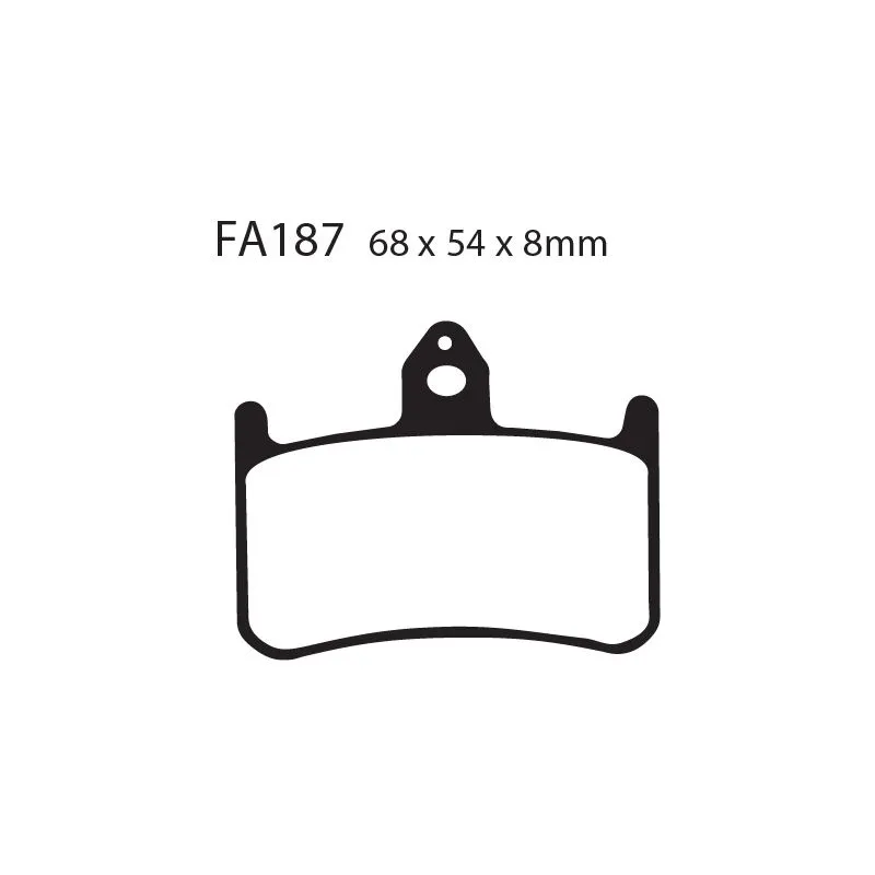 Balatas EBC FA187HH