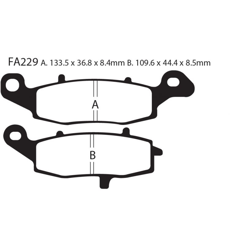 Balatas EBC FA229HH