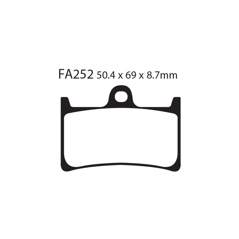Balatas EBC FA252HH