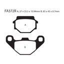 Balatas EBC FA372R