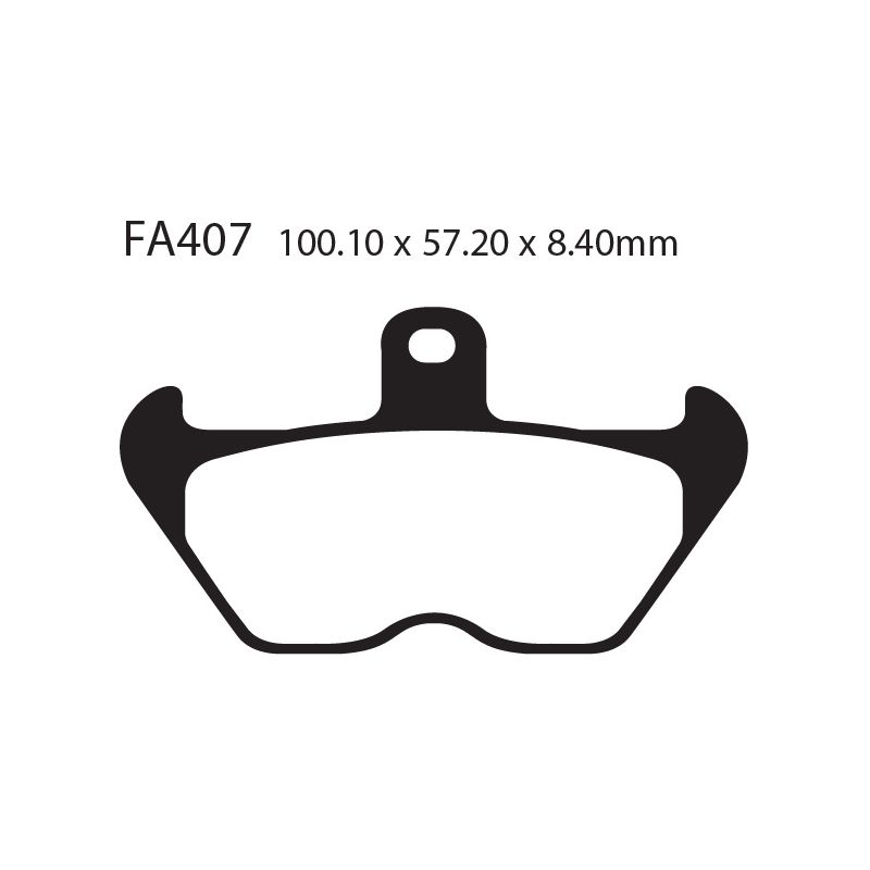 Balatas EBC FA407HH