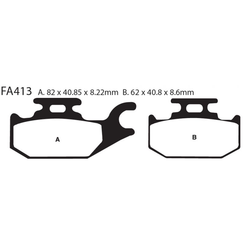 Balatas EBC FA413X