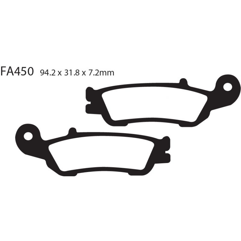 Balatas EBC FA450R
