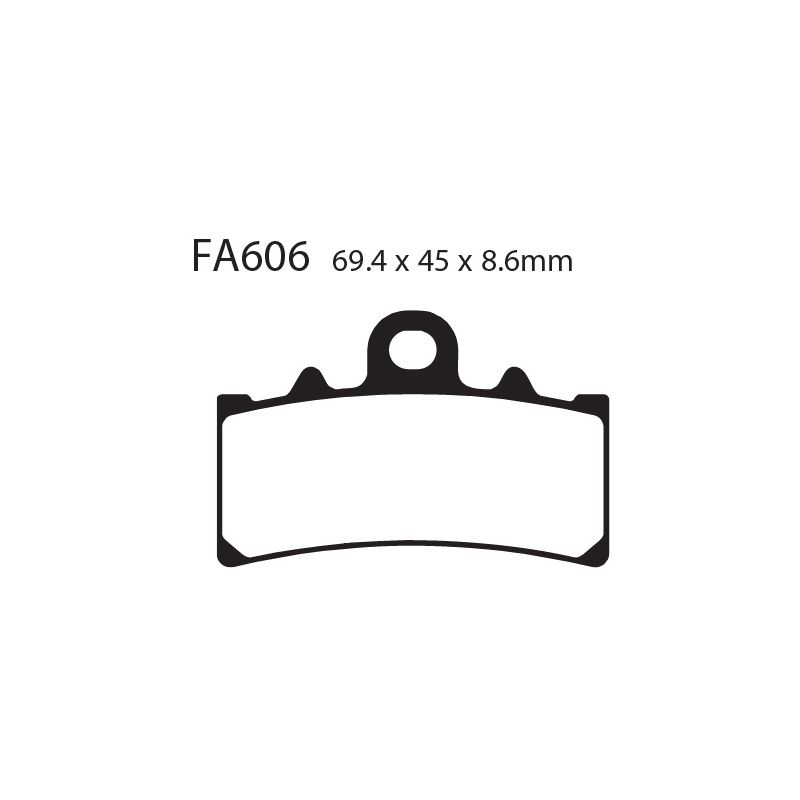 Balatas EBC FA606HH