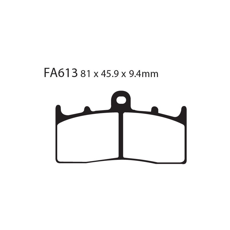 [261-FA613HH] Balatas EBC FA613HH