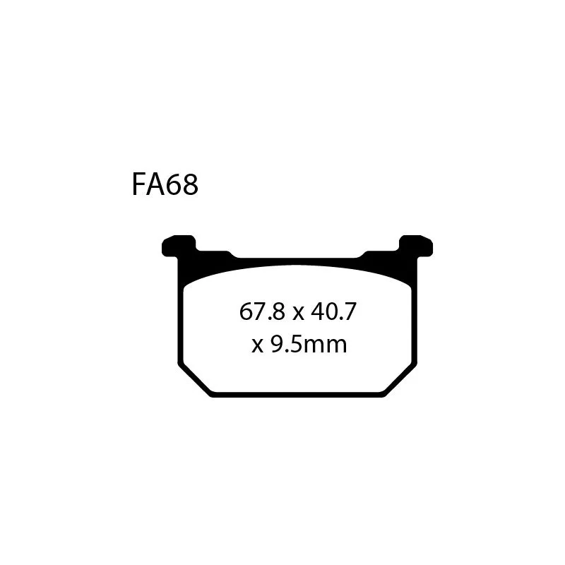 Balatas EBC FA068HH