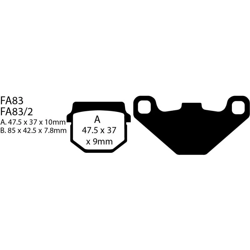Balatas EBC FA083R
