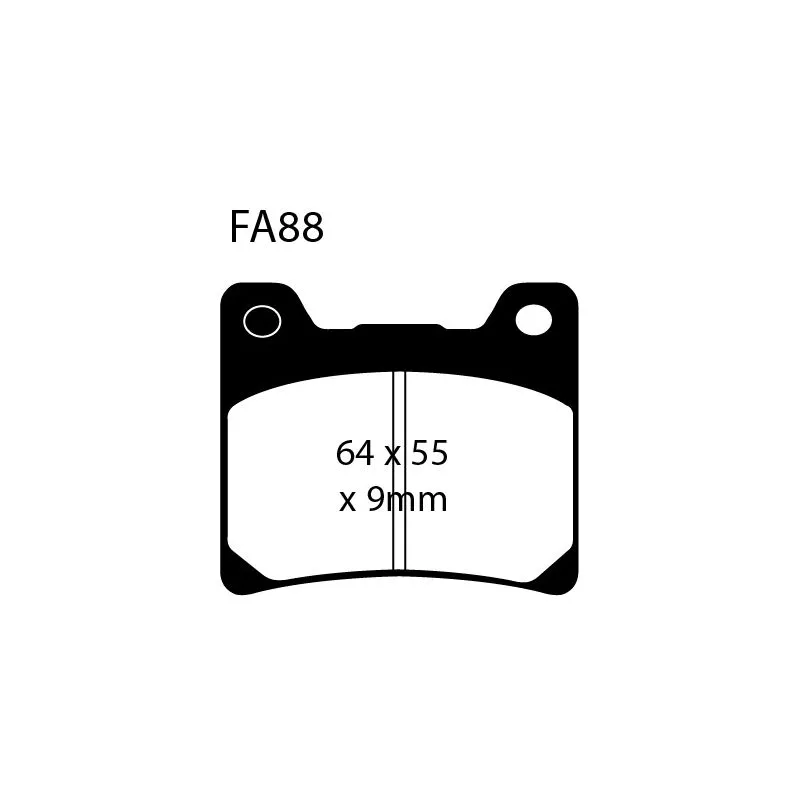 Balatas EBC FA088HH