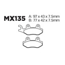 Balatas MX2 MA135 (FA135)