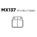 Balatas MX2 MA137 (FA137)