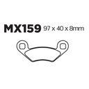 Balatas MX2 MA159 (FA159)