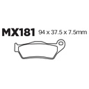 Balatas MX2 MA181 (FA181)