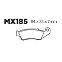 Balatas MX2 MA185 (FA185)