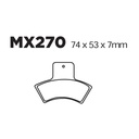 Balatas MX2 MA270 (FA270)