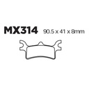 Balatas MX2 MA314 (FA314)