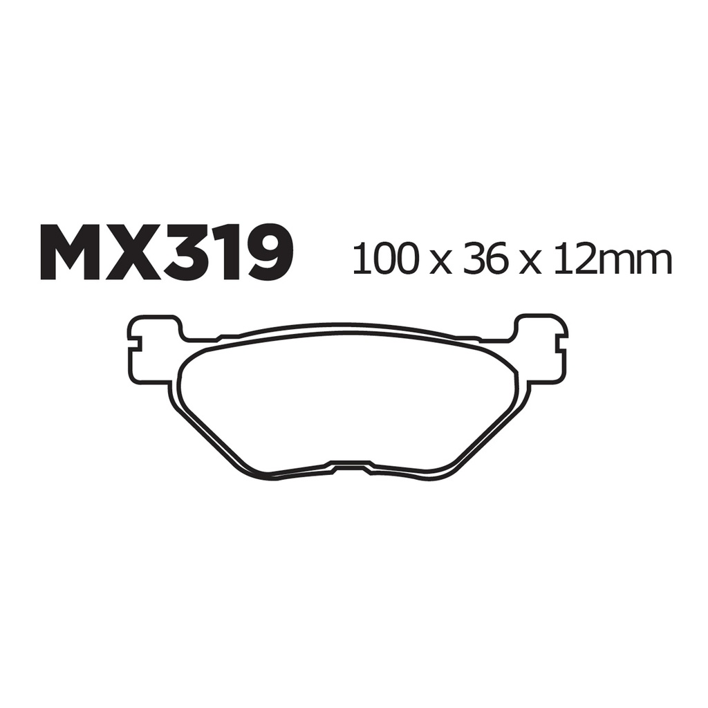 [145-600051] Balatas MX2 MA319 (FA319)