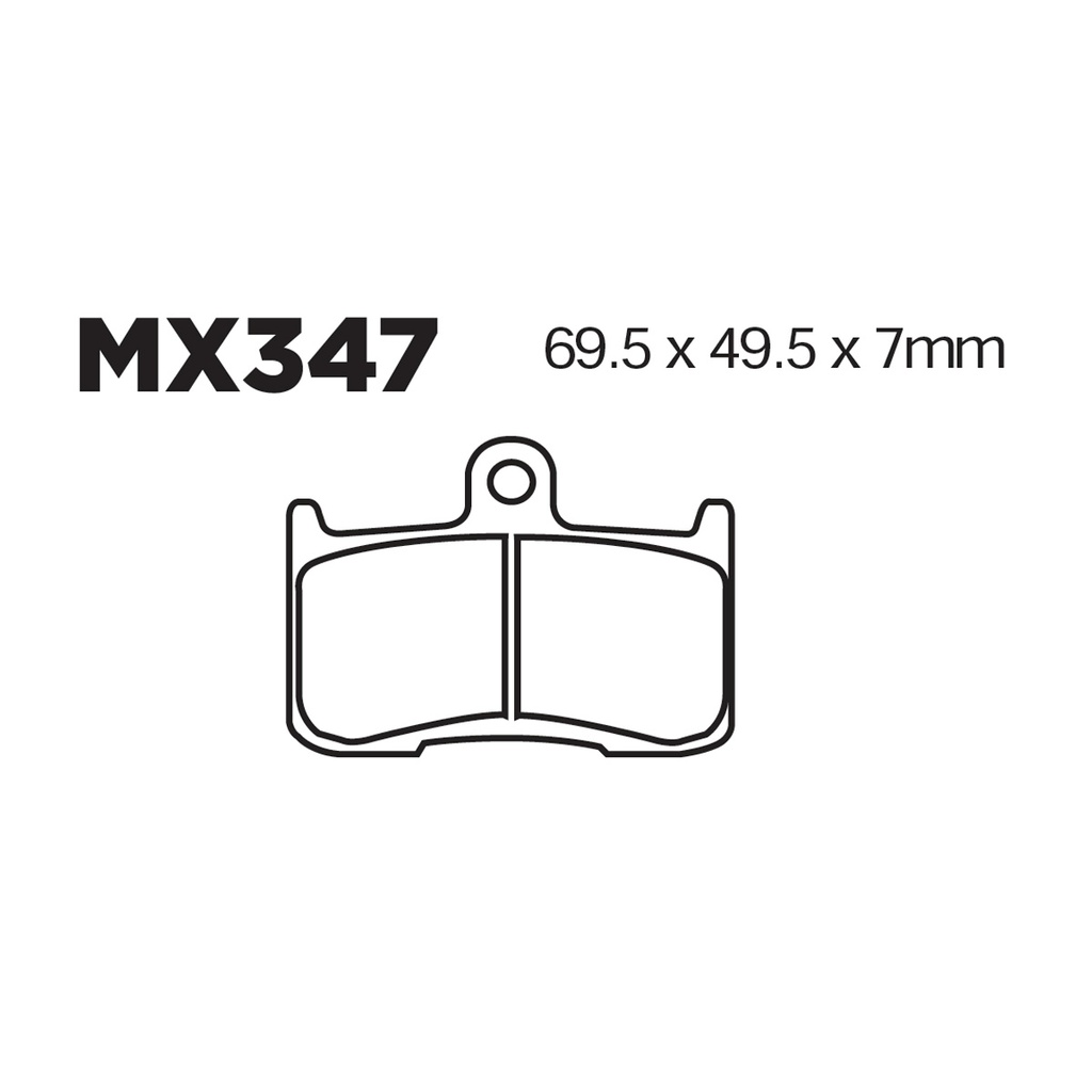 [145-600073] Balatas MX2 MA347 (FA347)