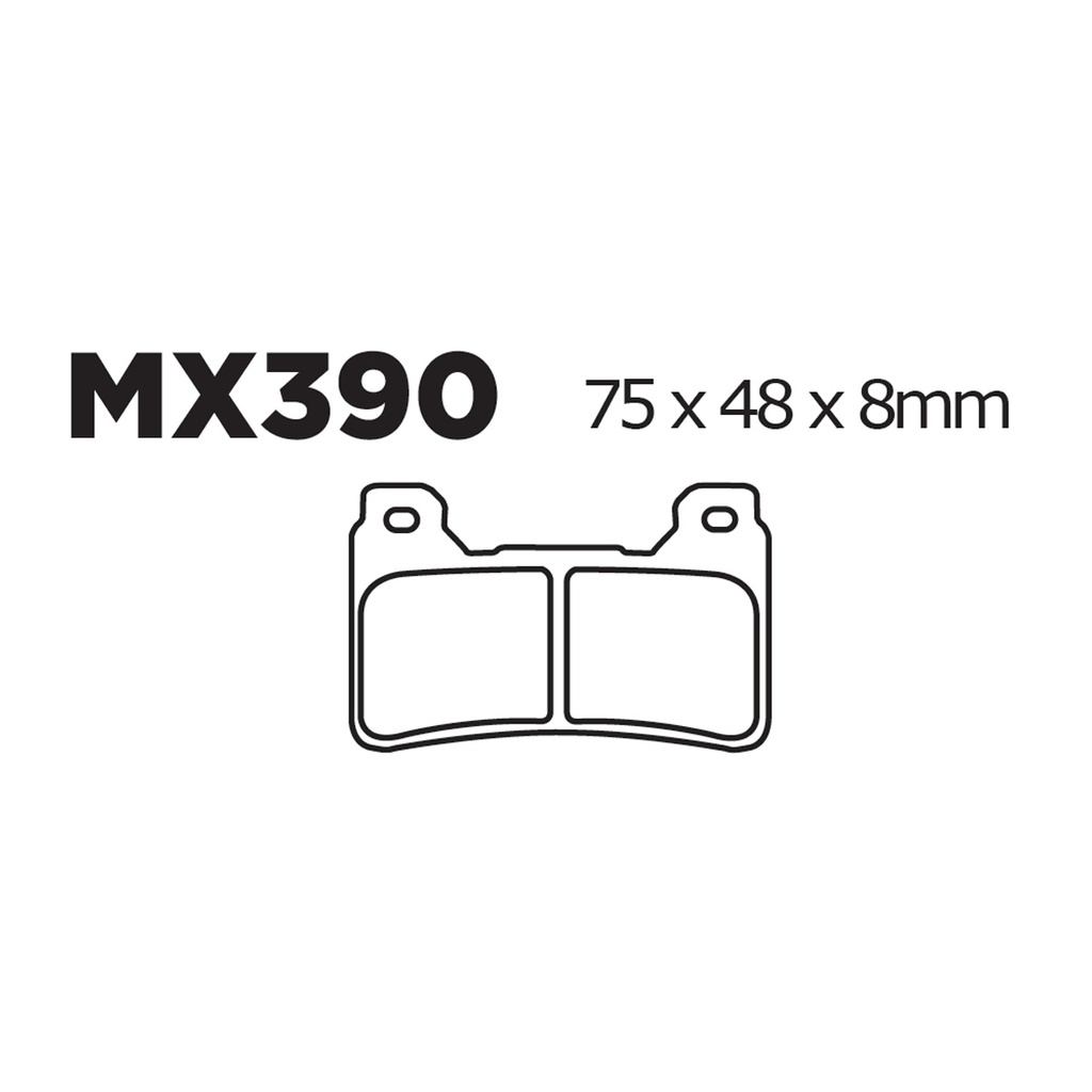 [145-600053] Balatas MX2 MA390 (FA390)