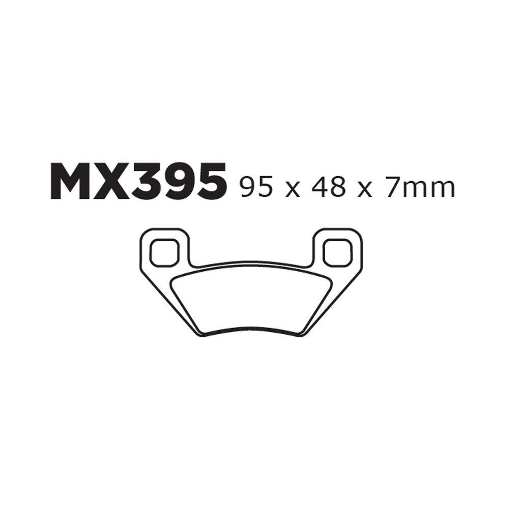 [145-600000] Balatas MX2 MA395 (FA395)