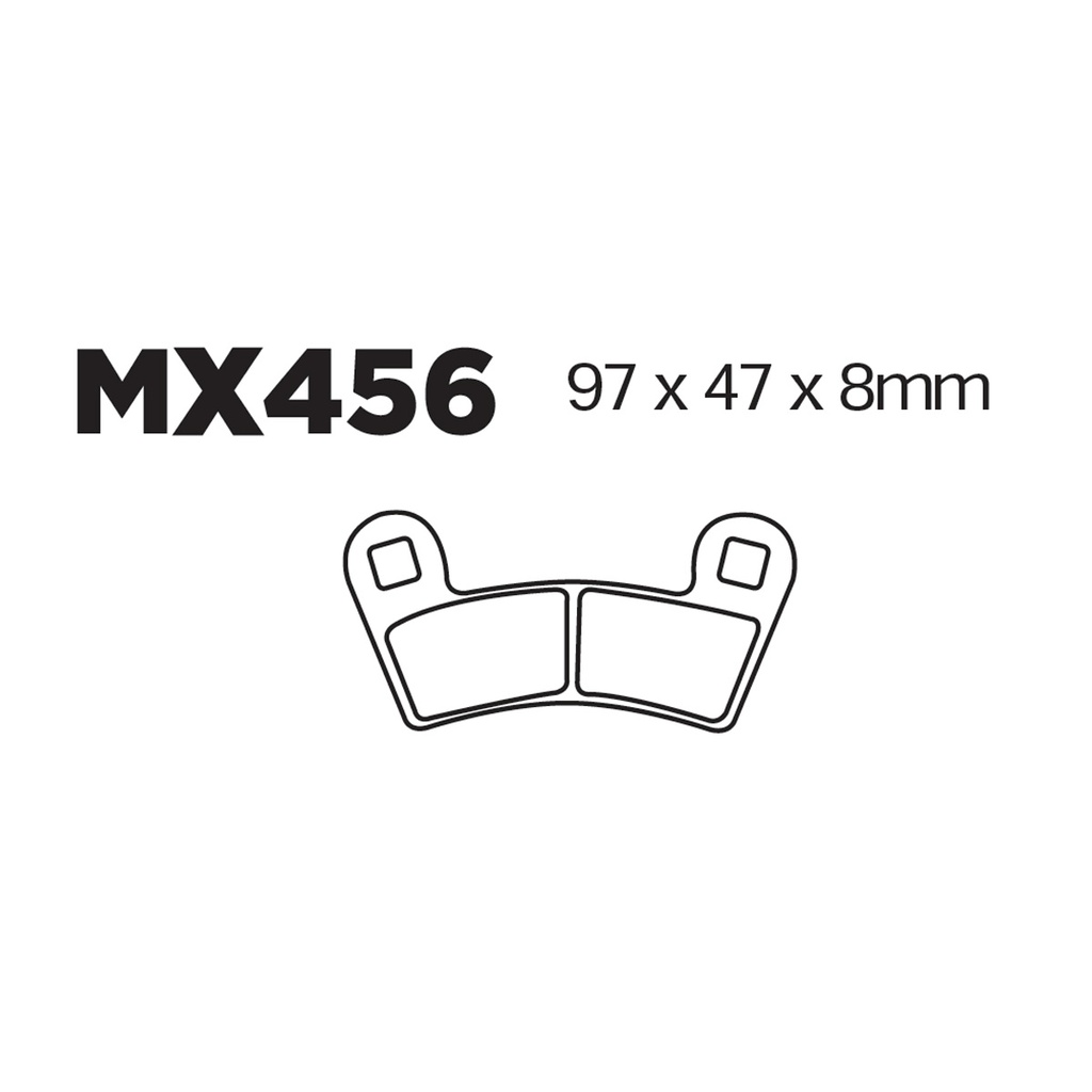 [145-600014] Balatas MX2 MA456 (FA456)